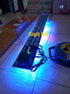LED hpl air laut 60watt(20titik x3watt)+2 dimmer90cm--120cm