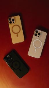 Slim PC Hard Case With Metal Ring Stand Untuk iPhone 13 ( Brand: COPPERINDO )