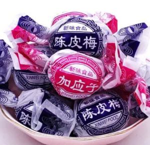 Chen Pi Mei Jia Ying Zi Li Zi Hua Mei Candied Fruit Dried 250g 500g  话梅