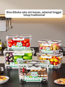KAGK Kotak Simpan Makanan Food-Grade: Aman Kencang & Hemat Ruang