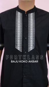 FortKlass AKBAR: Baju Koko Bordir & Pakaian Muslim Regular Fit