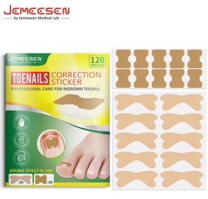 Jemeesen Ingrown Toenail Corrector Sticker Paronychia Treatment Pedicure Foot Orthodontic Toe Thumb Nail Care Patches Foot Care