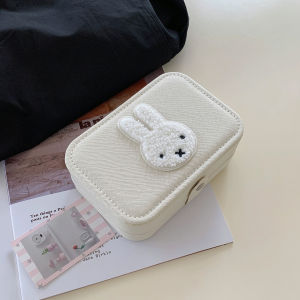 กล่องเก็บเครื่องประดับแบบพกพาสำหรับการเดินทาง ความจุขนาดใหญ่ กล่องใส่ต่างหู สร้อยคอ เครื่องประดับ ทนทานต่อออกซิเจน กล่องเก็บของสุดหรู