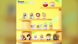 Funism | Mofusand Lucky Cat Blind Box Fruit Animal Cute Mini Genuine Figures Anime Ornaments Dolls Fans Toy Model Christmas Birthday Gift