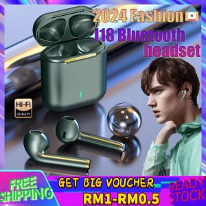 J18 TWS Bluetooth Headphones True Wireless Headphone Earbuds In Ear Handsfree Earphones Ear Buds For Mobile Phone