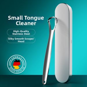 BAKULI | Stainless Steel Tongue Cleaner Scraper Breath Freshener Tool