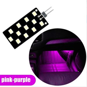 For Audi Q3 F3 RS6 C8 4A 2019~2024 Car Footwell Lights LED Lamps Kit Interior Ambient Atmosphere Neon Lamp Bulb Trim Accessories