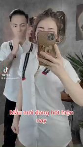 Áo sơ mi nam tay ngắn HOKO Man - hoko045 Chất liệu vải lụa mềm mịn kiểu dáng slimfit trẻ trung phong cách Hàn Quốc