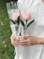 Chenille flower bouquet Teacher gift idea Flower Bouquet 教师节礼物 母亲节礼物 Finished Tulip Flower Bouquet Chenille Stem 伴手礼. 