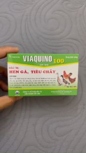 Hen Gà Tiêu Chảy VIAQUINO 100ml (Chai 10ml) nhỏ miệng trực tiếp hoặc pha nước uống