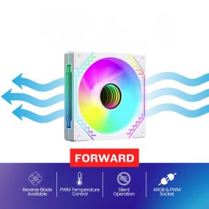 Fan / Kipas 12cm Prism 4 Argb Pwm Casing PC Komputer