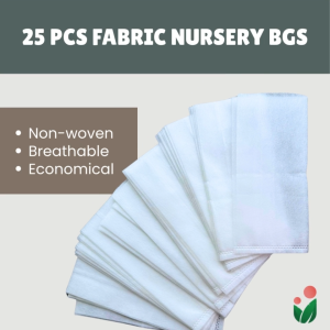 25 pcs Non Woven Fabric Seedling Nursery Pots