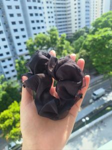 Cute fabric hair ties Korean style