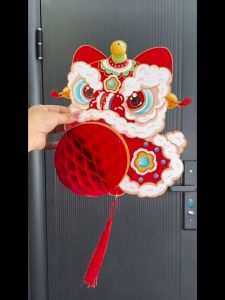 CHPERF cny lantern 2025 lantern chinese new year 灯笼新年 Paper Dragon Year Lantern Ornaments Chinese Style Small Spring Festival Pendant Fine Decorative Lantern Pendant New Year