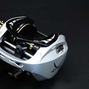 จัดส่งจากจีน [2025] รอกตกปลาทะเลแบบกว้าง ทนทานต่อน้ำเค็ม รอกจิ๊กช้า รอกตกปลาเรือแผ่นเหล็ก รอกตกปลาคาร์บอนไฟเบอร์หนัก 3.8