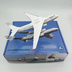 20CM Diecast Metal Alloy Antonov An-225 \"Mriya\" Airplane Model 1/400 Scale Replica Model Toy For Collection
