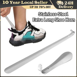 16/42cm Professional Metal Women Kids Shoe Horn Long Practical Shoe Horn Lifter