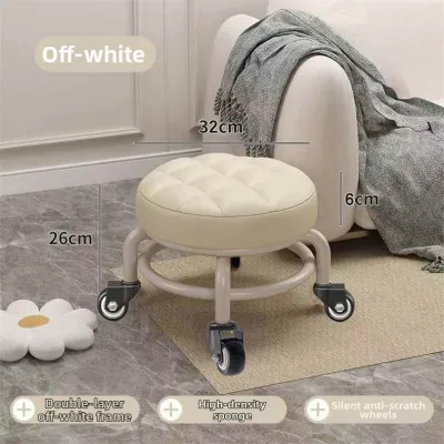 ZHENTAIYUAN | Baby Walker Step Stool Rolling Chair Round Soft Seat