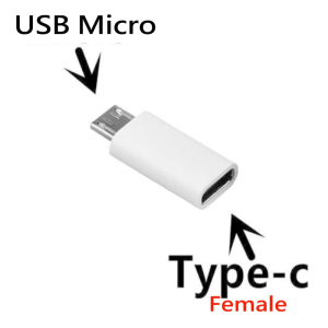 Type C Female to Micro USB Male Adapter Connector