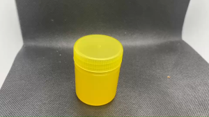 ขวด 40 มล (100 ใบ) พลาสติก + ฝา 31#