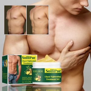 （ready stock)Tightening Ginger Cream Pectoral Muscle Shaping And Strengthening Cream Abdominal Muscles Body Shaping Slimming Cream Natural Plant Breast Firming Massage Cream Remove Excess Fat Effectively Shrink Chest Remove Excess Cream丰胸紧致按摩霜