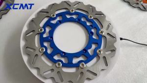 For Husqvarna 125-501 FE/TE/FC/TC/TX/FX 2014-2023 Motorcycle 320MM 260MM Front Brake Discs Rotors Brake Caliper Adaptor Bracket