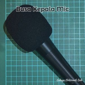 Busa Spon Foam Mic Condenser Handle Besar Dynamic Bagus Baik Tebal Halus