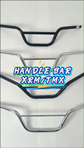 HONDA TMX/XRM HANDLE BAR SILVER/BLACK/CHROME MOTORCYCLE ACCESSOIRES