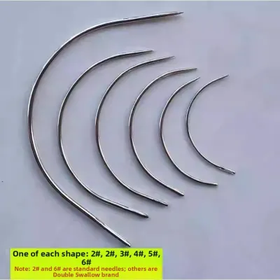 Sewing Tool for Leather Repair Curved Needle Sofa De-threading Repair