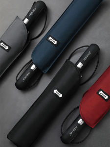 ขนาดพับ 1.2มม ร่มแบบพับขนาดน้อยขึ้น สำหรับผู้ชายที่ต้องการขนาดใหญ่ สีดำและสีน้ำเงิน