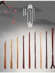 Solid Wood Shoehorn Long Handle For Home Shoes Lifter Fabulous Shoe Wearing Tool Shoehorn Shoe Pump Shoehorn Shoehorn Shoehorn