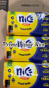 (PAKET 1 DUS) Tissue NICE Facial 180 Sheets 2 Ply Tisu Wajah Isi 60pcs