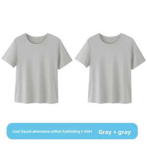Miiow | Cat Lady Black Short Sleeve T-Shirt Women Summer Casual Shoulder Top Half Sleeve Shirt Simple Style Inner Wear Base Tee