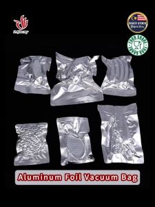 Aluminum Foil Vacuum Bag High Temperature Cooking Aluminium Food Bag Beg Kerajang Aluminum 铝箔袋