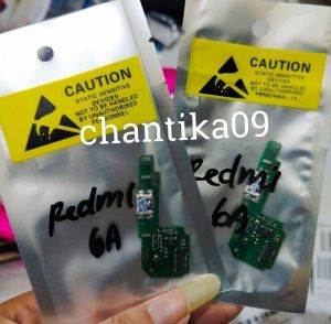 Konektor Cas Xiaomi Redmi 6 6A/ Papan Cas + Mic/ PCB REDMI 6 REDMI 6A