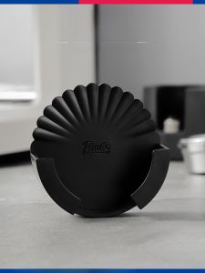 Bincoo Coffee Machine Handle Storage Rack Plastic No Drilling Italian Equipment Organizer Universal Holder for 51/58mm Handles