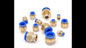 PC Pneumatic Air Fitting 4-16mm Male Thread M5 M6 1/8" 1/4" 3/8" 1/2" Straight Tube Connector Copper Air Quick Joint