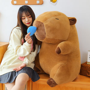 Gấu bông Chuột lang nước Capybara Nước Mũi size lớn 30cm -- 90cm Gấu bông Chuột lang nước nâu Túi Rùa hot trend