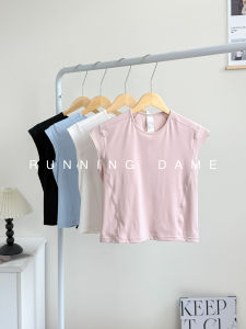 Elegant Hollow out Short Sleeve Yoga Sportswear Pilates Training Fitness Cover up Slimming Advanced Feel Beautiful Design