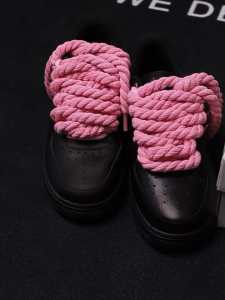 Dây Giày Thừng Bản To 8mm 5 Màu Trang Trí Sneaker Cực Chất - Dây Giày HYLUX