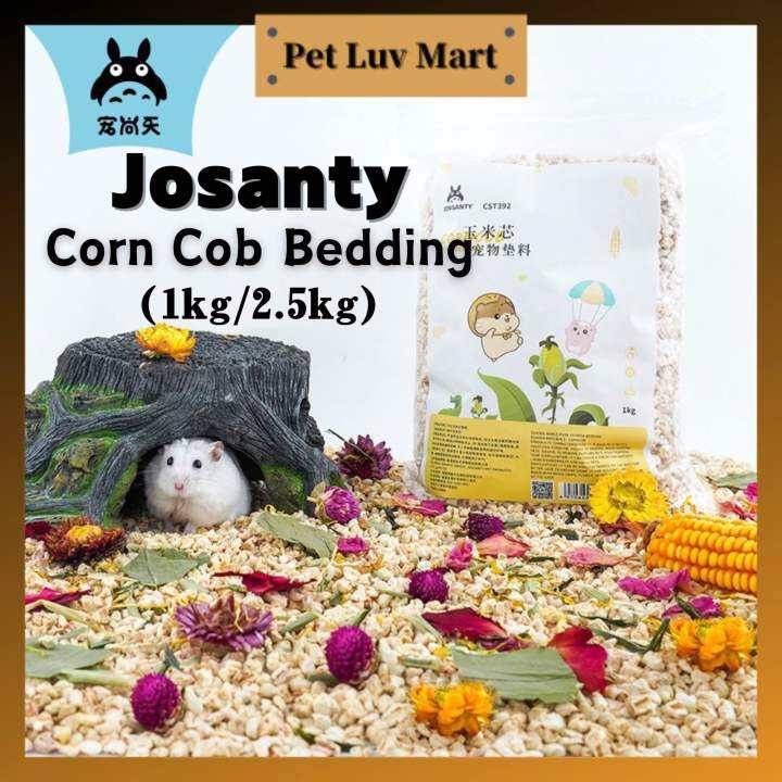 Corn cob bedding outlet for guinea pigs