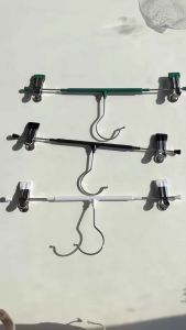 Baby Shine Hanger Celana Jepit Anti Slip Gantungan Baju Dan Celana Baju Hanger Dengan Penjepit