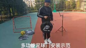 Gawang Sepak Bola Anak Portable Anak Lipat Latihan Akurasi Gawang Bola Mini Soccer Game Outdoor