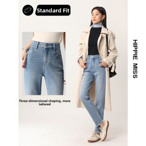 HIPPIE MISS | Slim Fit Straight Jeans Women