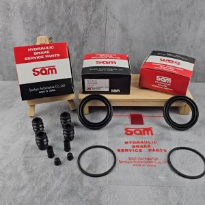 SIL SEAL PISTON REM CAKRAM RODA DEPAN NISSAN JUKE EVALIA LATIO KIRI KANAN 1SET SAM