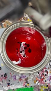 A0250 Passion Red 370ml / 0.25L / 0.5L 2K Paint Aikka DIY Aerosol Cat Spray Kaler Merah Proton