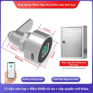 elinksmart | Khóa Tủ Thông Minh Dấu Vết Vân Tay Không Cần Khoan