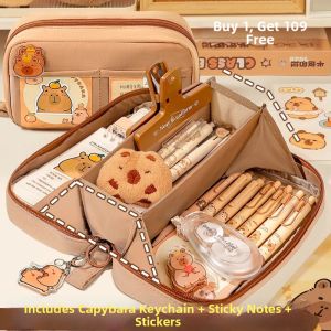 PAIR BOY | Large Capacity Transparent Aesthetic Pencil Case