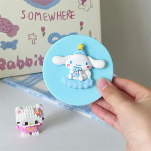 Sanrio Folding Cup Kids Washing Cup Travel Portable Mildew-Proof Antibacterial Cute Tooth Cup Clow M Cinnamoroll Babycinnamoroll