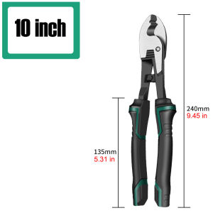 Kìm Cắt Cáp Đa Năng Cấp Công Nghiệp 6/8/10 Kìm Tuốt Dây Kìm Bấm Cos Dụng Cụ Cầm Tay Tiết Kiệm Sức Lao Động Dành Cho Thợ Điện